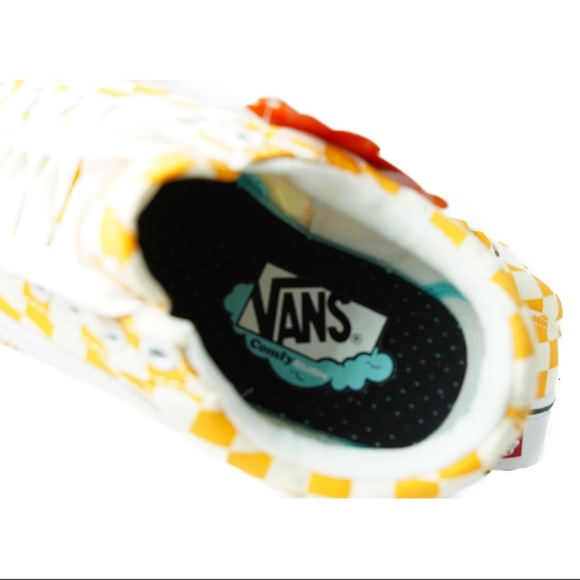 Comfycush Yellow Old Skool Vans Mens 8 - Picture 4 of 8